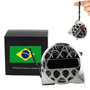 Trena Aço Inox 7,5m Anticorrosiva Profissional C/ Trava Prova D'água