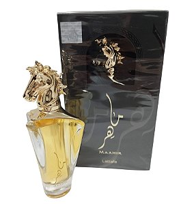 Perfume Lattafa Maahir Edp 100ml Cavalo Dourado
