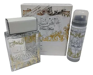Perfume Lattafa Pure Musk Eau De Parfum 100ml + desodorante