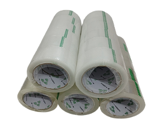72 Rolos Fita Adesiva Transparente Larga 45x100 Embalagem