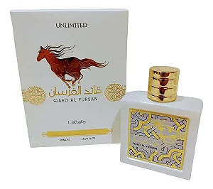 Perfume Lattafa Qaed Al Fursan Unlimited branco Eau De Parfum 90ml