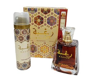 Perfume Lattafa Raghba Eau De Parfum 100ml + Desodorante