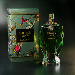 Perfume Fragrance World Urban Paradise Man Eau De Parfum 90ml