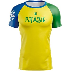 Rash Guard Brasil Curta