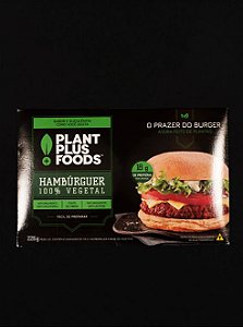 Hamburguer 100% Vegetal Plant Foods - Congelado