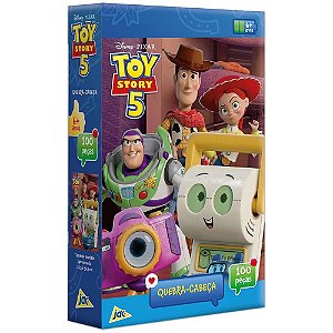 希少 90s Disney PIXAR TOY STORY タペストリー ラグ Quebra-Cabeça Disney Toy Story 5 - 100 Peças - Jak - Casa Joka