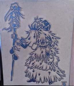 Arte - Imagem do Orixá Omulu