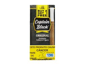 Cigarrilha Captain Black Mini Original C/5