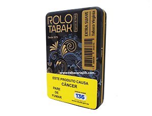 Cigarro de Palha Rolo Tabak Extra Suave com Filtro Lata C/20