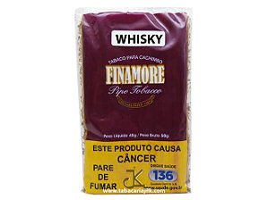 Tabaco/Fumo Para Cachimbo Finamore Whisky (Uísque) 48g