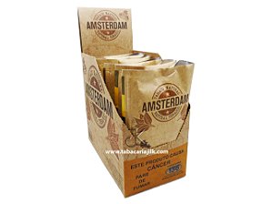 Tabaco/Fumo Para Cigarro Amsterdam 25g Caixa C/6