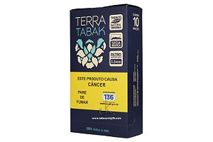 Cigarro de Seda Terra Tabak Branco Caixa C/10