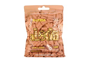 Filtro Para Cigarro aLeda Biodegradável Slim Clássico 6mm C/150