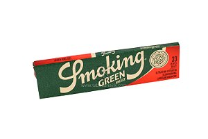 Seda Smoking Green King Size C/33 Folhas