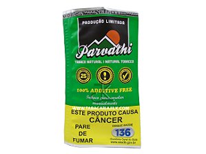 Tabaco/Fumo Para Cigarro Parvathi Natural 25g