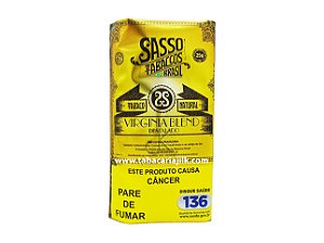 Tabaco/Fumo Para Cigarro Sasso Virginia Blend 25g