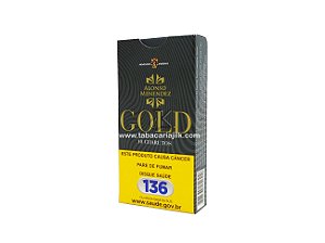 Cigarrilha Alonso Menendez Gold Sem Piteira Maço C/10