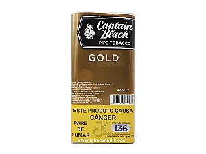 Tabaco/Fumo para Cachimbo Captain Black Gold 42,5g