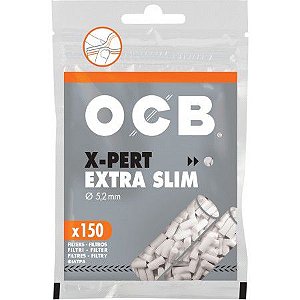 Filtro Para Cigarro OCB X-Pert Extra Slim 5,2mm C/150