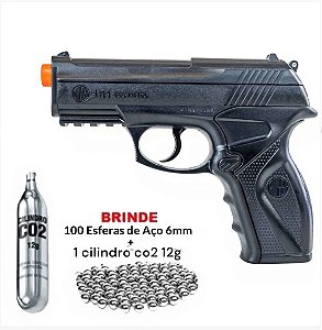 Pistola de Airsoft a Gás CO2 R11 6mm Wingun