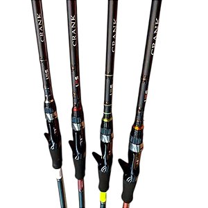 Vara Crank 2,40mts Im8 60lbs Lumis 2 Partes P/ Carretilha P/ Pesqueiro Várias Cores