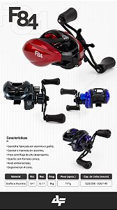 Carretilha F84 Lançamento 2025