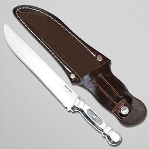 Faca Bianchi Churrasco Alumínio 8" Com Bainha