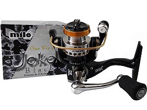 Molinete Joker  Black 6 Rolamentos