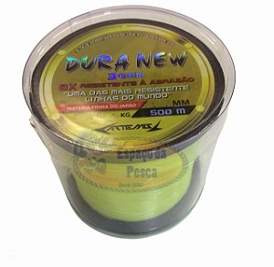 Linha Dura New  Amarela 500mts Lançamento