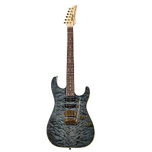 GUITARRA ELET SEIZI KATANA HASHIRA - RW - BLACK ONYX GOLD