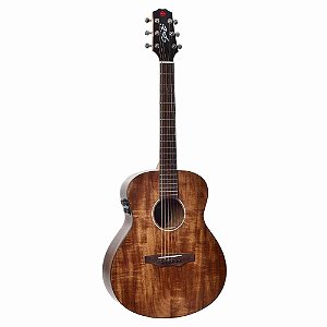 VIOLAO ELET ACUSTICO SEIZI SUPREME MIRAI MINI RYU SOLID TOP KOA C EFEITOS