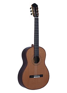 VIOLÃO TAGIMA CF-800 EQ NYLON ELETRICO CLÁSSICO TAMPO CEDRO SOLIDO LATERAL E FUNDO EM COCOBOLO