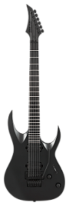Guitarra elétrica 6 cordas Solar A1.6FRSVART+ Carbon Black Matte Floyd Rose