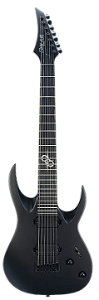 Guitarra 7 cordas Solar A2.7C preto carbono fosco Duncan Solar