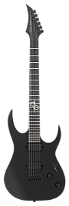 Guitarra Solar S2.6C+ preto carbono fosco Alnico Duncan Solar+