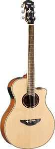 VIOLAO ELETRO ACUSTICO AÇO YAMAHA APX700II-NT CUTWAY