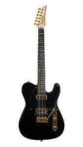 Guitarra Seizi Katana Kabuto Telecaster Alexandre Almeida Black Gold
