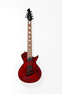 Guitarra 7 cordas Tagima Custom Almach 7 TFR Les Paul Multiscale Trastes em Inox