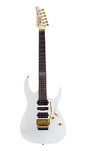 Guitarra Seizi Katana Akuma Gratitude Patrick Souza Floyd Rose Pearl White Gold