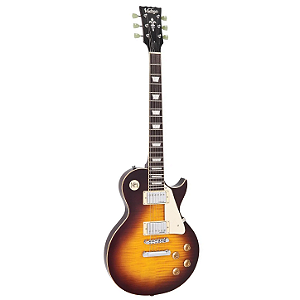 Guitarra Vintage Reissued V 100 IT Les Paul Flamed Iced Tea