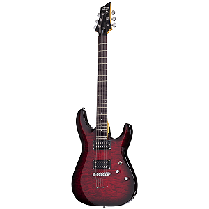 Guitarra Schecter C-6 Plus See-Thru Cherry Burst STCB