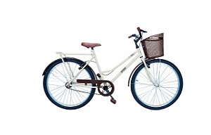 BICICLETA FORSS ARO 26 ROSE RETRO