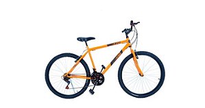 BICICLETA FORSS ARO 26 SPIKE 18V  COR LARANJA