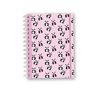Caderno A5 - Coleção We Love Pandas