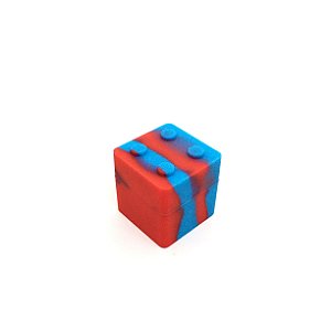 Potinho De Silicone Lego Breeze Only - Azul Mesclado