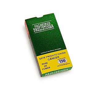 Cigarro de Palha Paulistinha Menta - Mç (20)