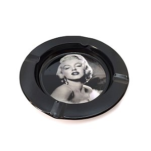Cinzeiro de Alumínio para Cigarro - Marilyn Monroe Mod.1