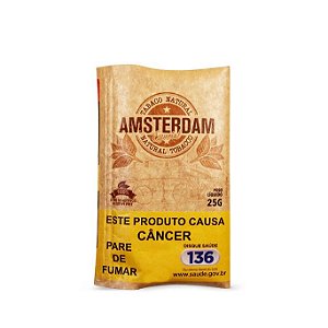 Tabaco para Enrolar Amsterdam Orgânico - Pct (25g)