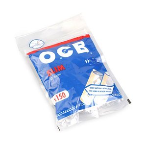 Filtro para Cigarro OCB Slim Gummed de 6mm (Pacote com 150)