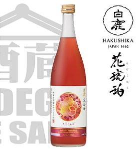 Licor Hana Kohaku CEREJA com Junmai Daiguinjo Hakushika 720ml